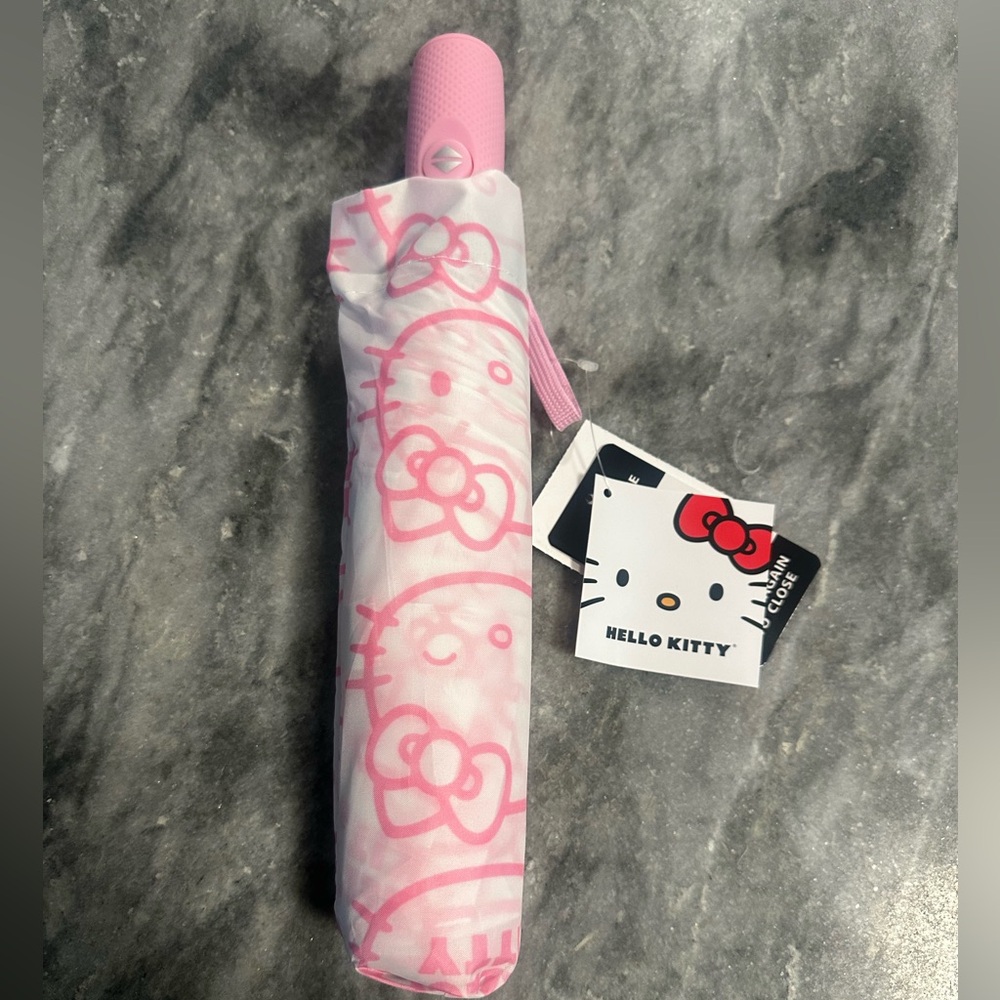 Hello Kitty Pink& White Umbrella